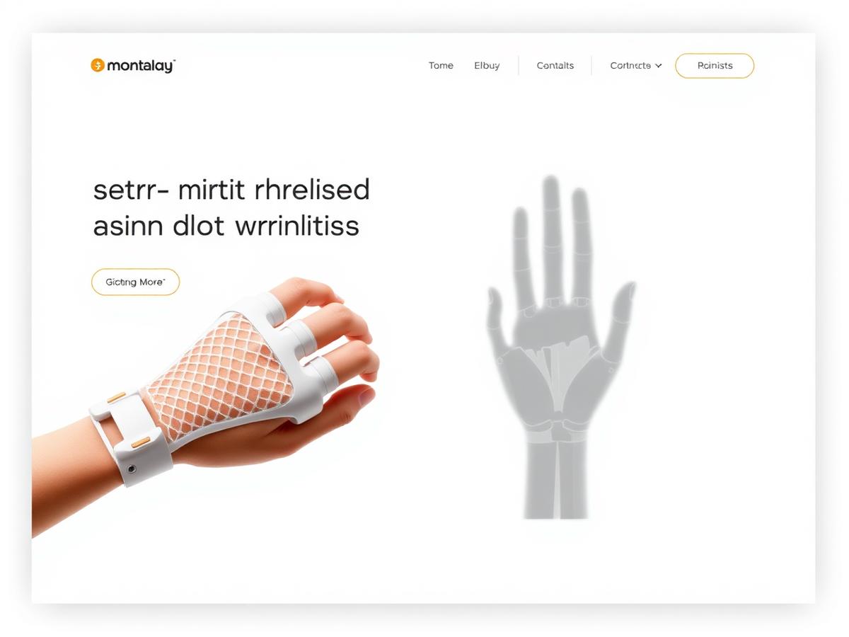 Website-Vorschau von Manometric – Maßgefertigte 3D-Schienen & Orthesen