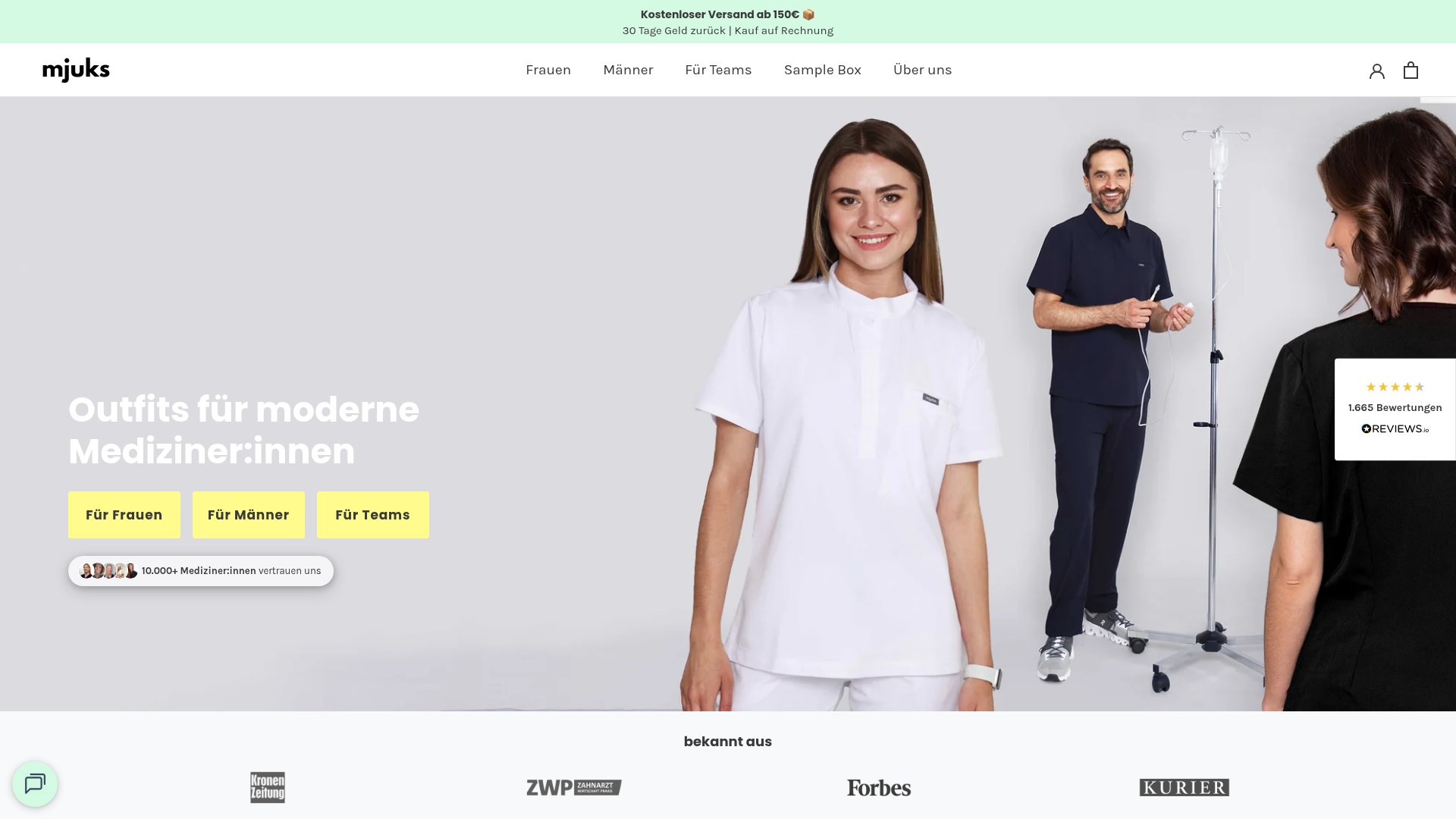mjuks – Berufsbekleidung & Textilien