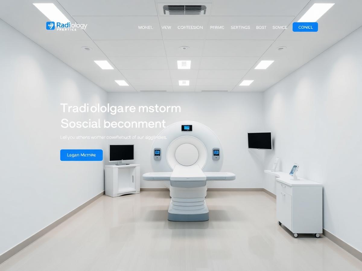 Website-Vorschau von nexmed GmbH – Radiologie & Bildgebung on demand